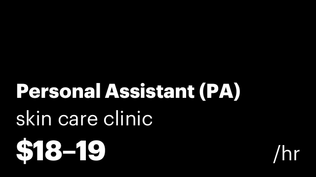 Personal Assistant (PA)