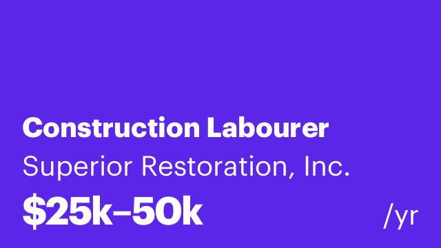 Construction Labourer