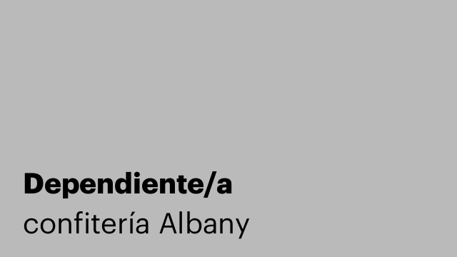 Dependiente/a