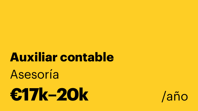 Auxiliar contable