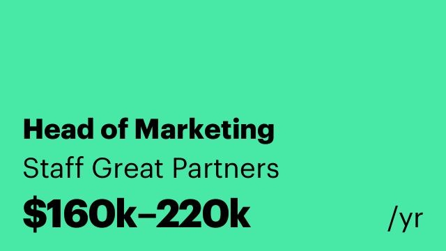 Head of Marketing