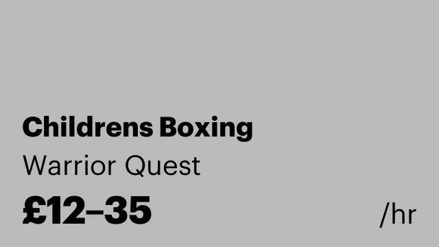 Childrens Boxing