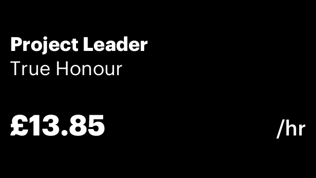 Project Leader