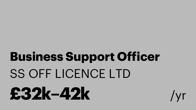 Business Support Officer