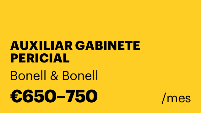 AUXILIAR GABINETE PERICIAL
