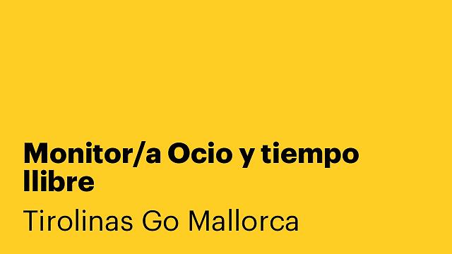 Monitor/a Ocio y tiempo llibre