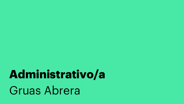 Administrativo/a