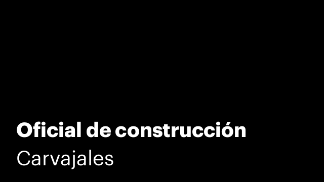 Oficial de construcción