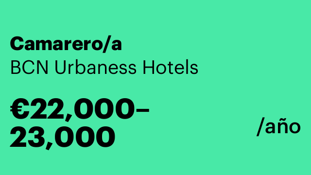 Camarero/a