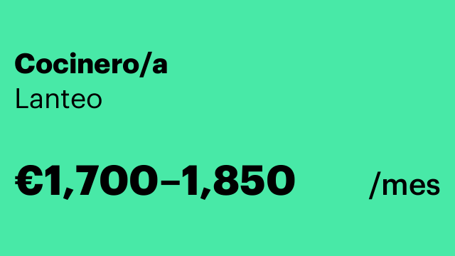 Cocinero/a