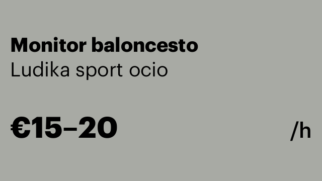 Monitor baloncesto