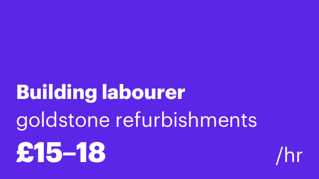 Building labourer