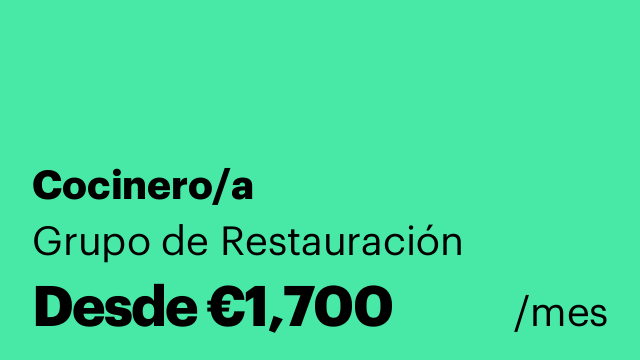 Cocinero/a