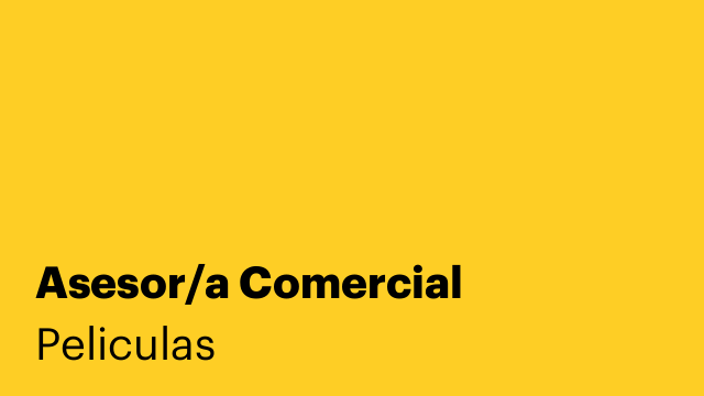 Asesor/a Comercial
