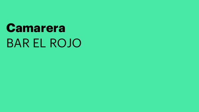 Camarera