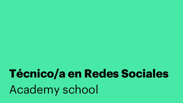 Técnico/a en Redes Sociales