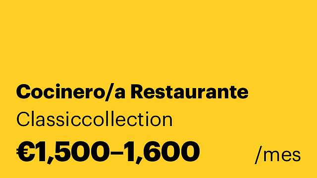 Cocinero/a Restaurante