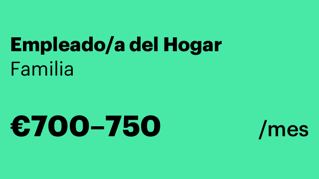 Empleado/a del Hogar