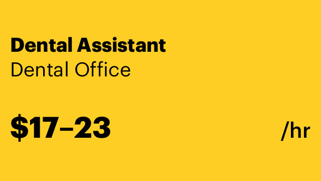 Dental Assistant