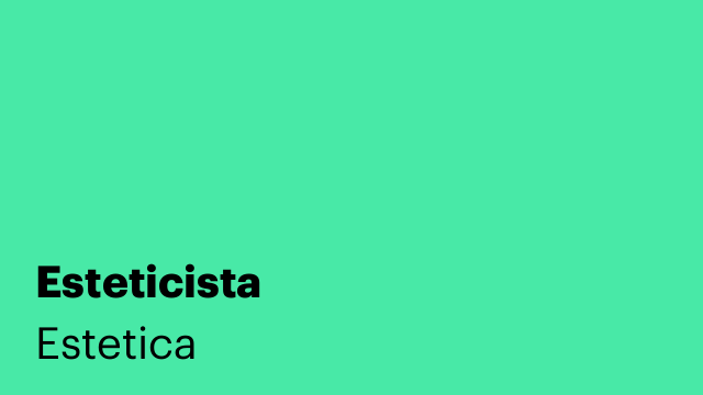 Esteticista