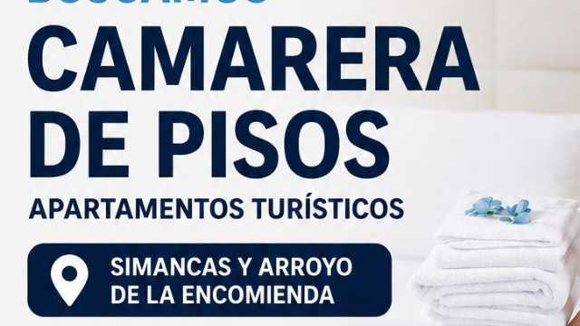 Limpiadora apartamentos turísticos