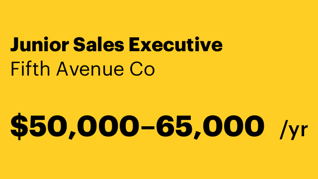 Junior Sales Executive