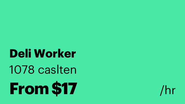 Deli Worker