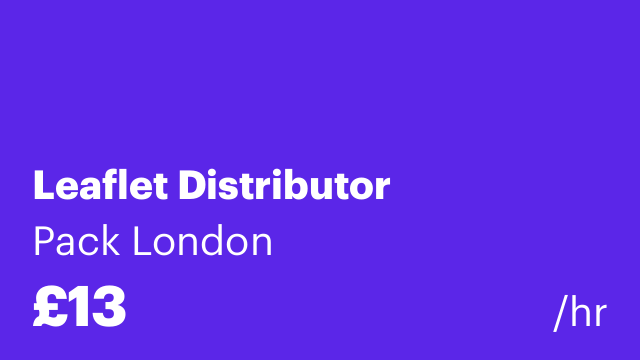 Leaflet Distributor