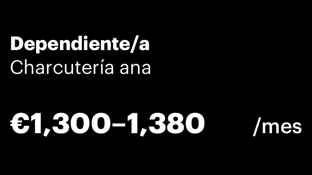 Dependiente/a