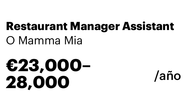 Restaurant Manager Assistant