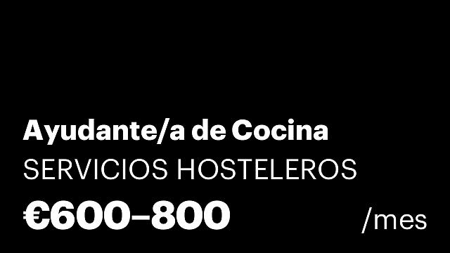 Ayudante/a de Cocina