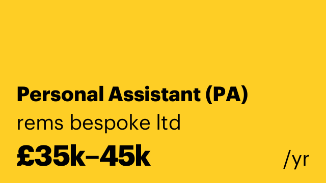 Personal Assistant (PA)