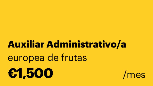 Auxiliar Administrativo/a