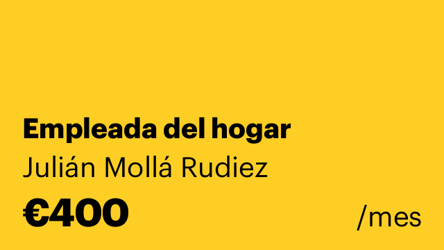 Empleada del hogar