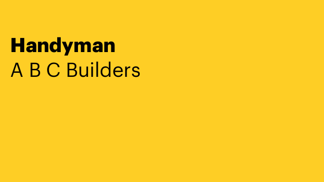 Handyman
