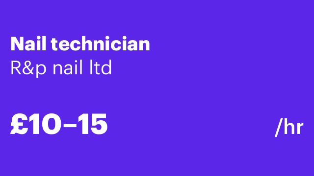 Nail technician