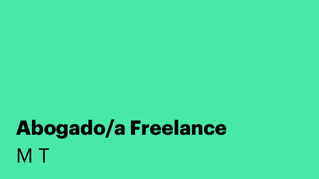 Abogado/a Freelance