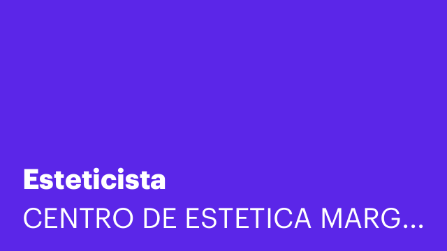 Esteticista