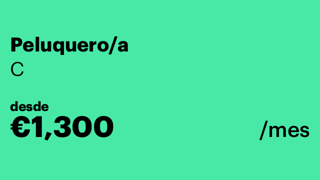 Peluquero/a