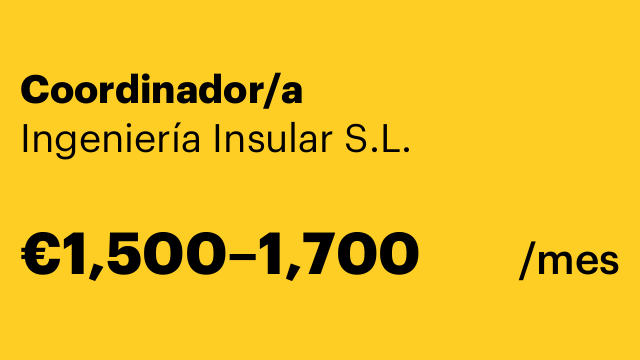Coordinador/a