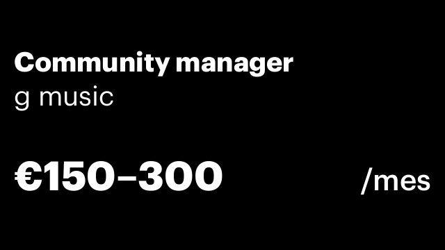 Community manager