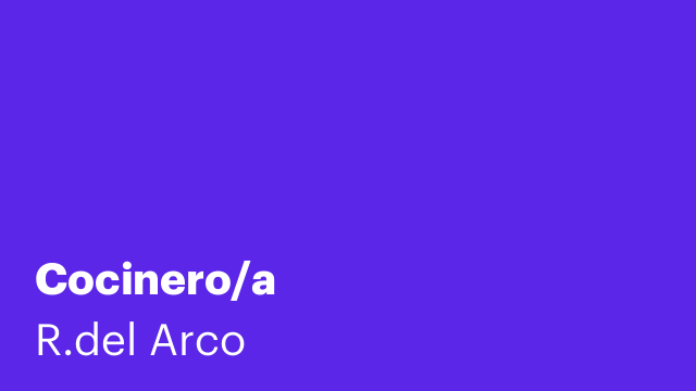 Cocinero/a