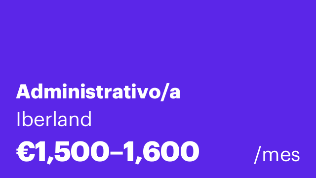 Administrativo/a
