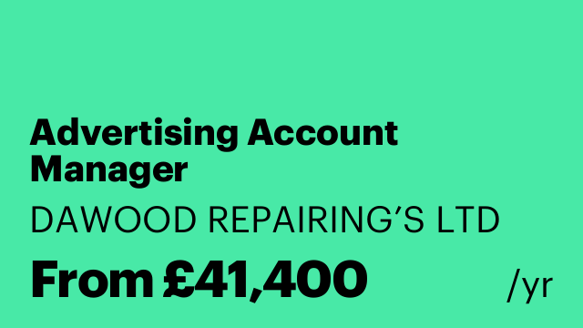 Advertising Account Manager