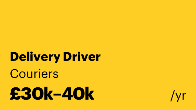 Delivery Driver