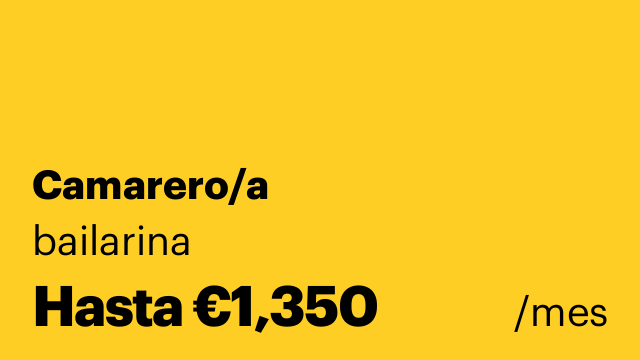 Camarero/a