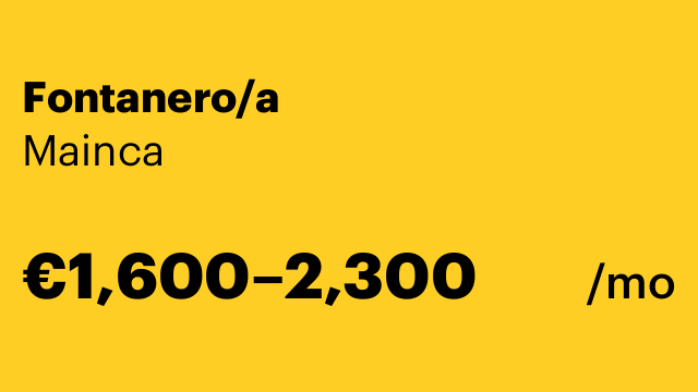 Fontanero/a