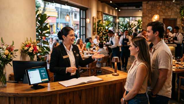 RECEPCIONISTA RESTAURANTE  16 Y 24 HORAS SEM- FINES DE SEMANA  FESTIVOS-