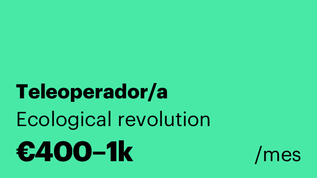 Teleoperador/a