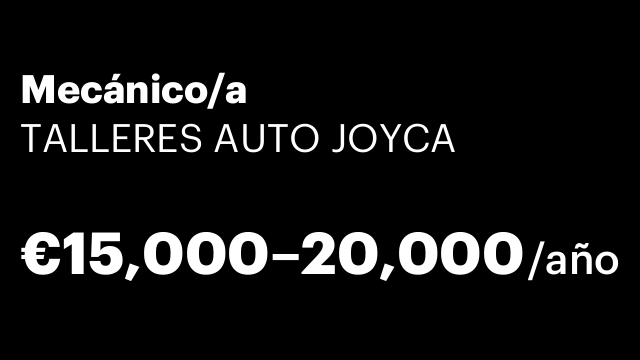 Mecánico/a